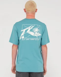 Camiseta Grafica De Manga Corta Shattered Dreams>Rusty Discount