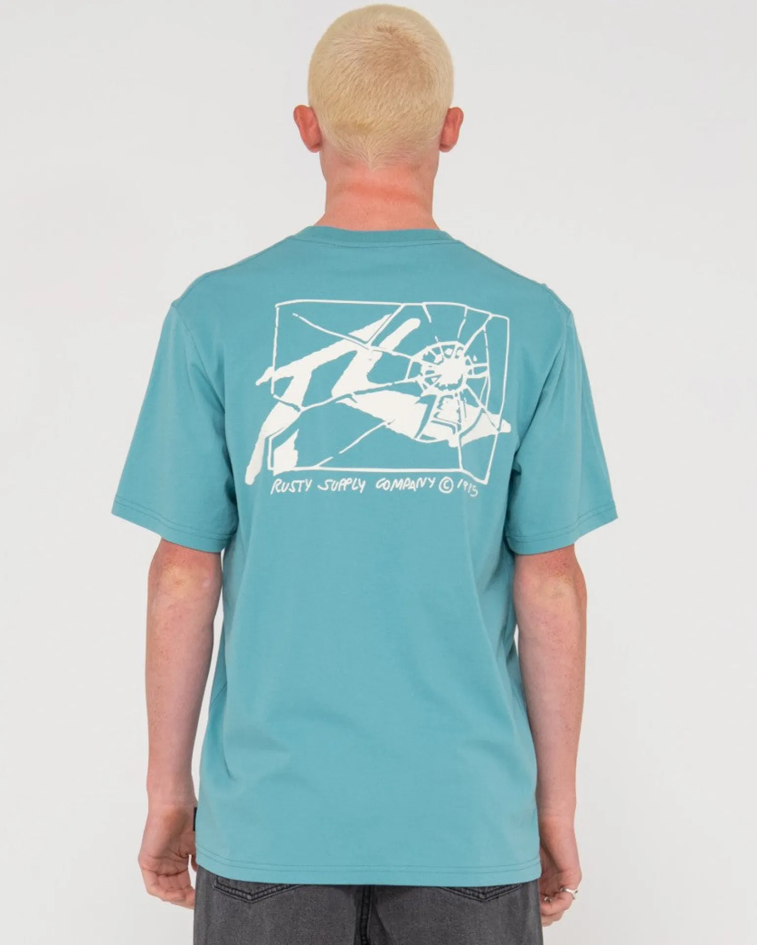 Camiseta Grafica De Manga Corta Shattered Dreams>Rusty Discount