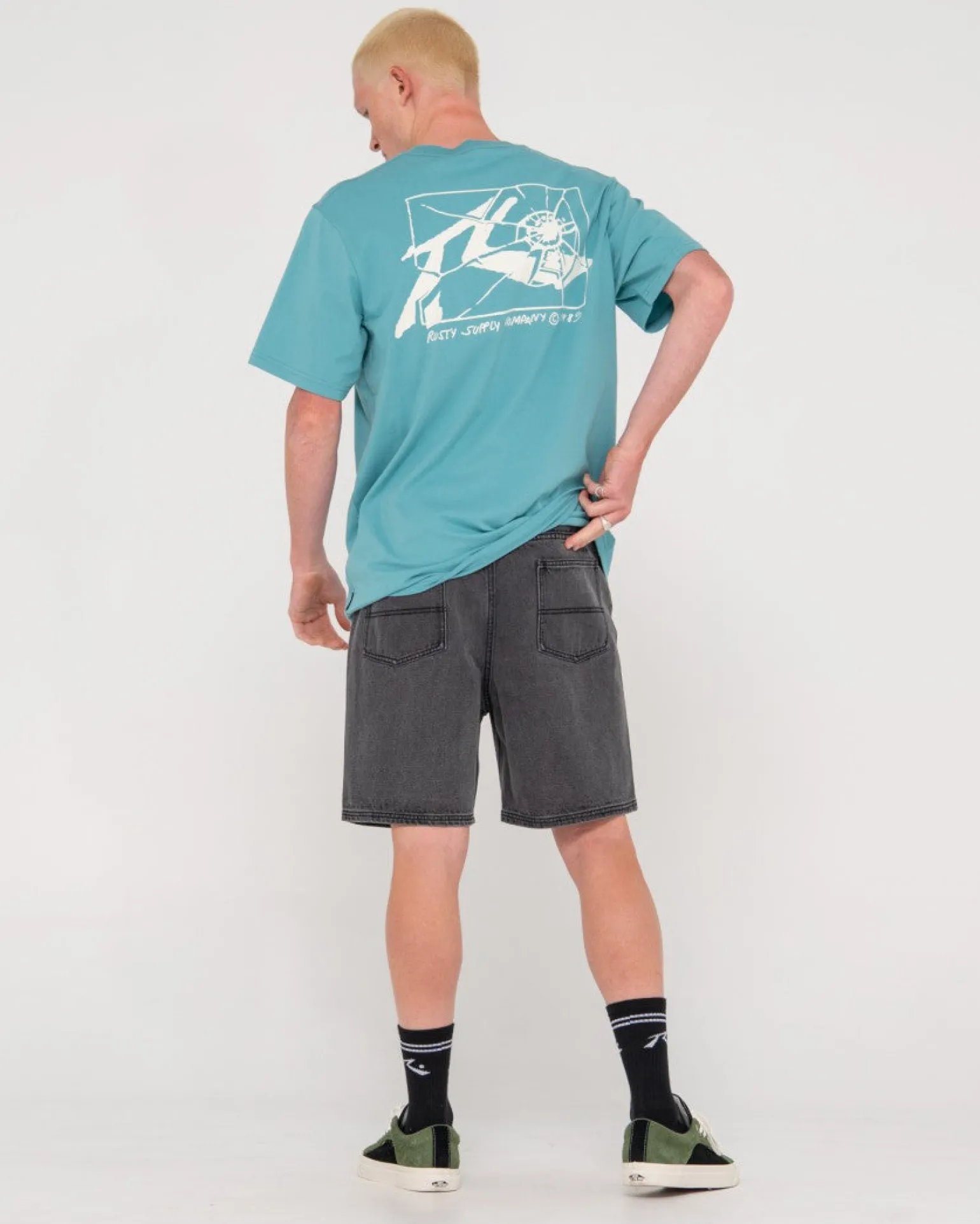 Camiseta Grafica De Manga Corta Shattered Dreams>Rusty Discount