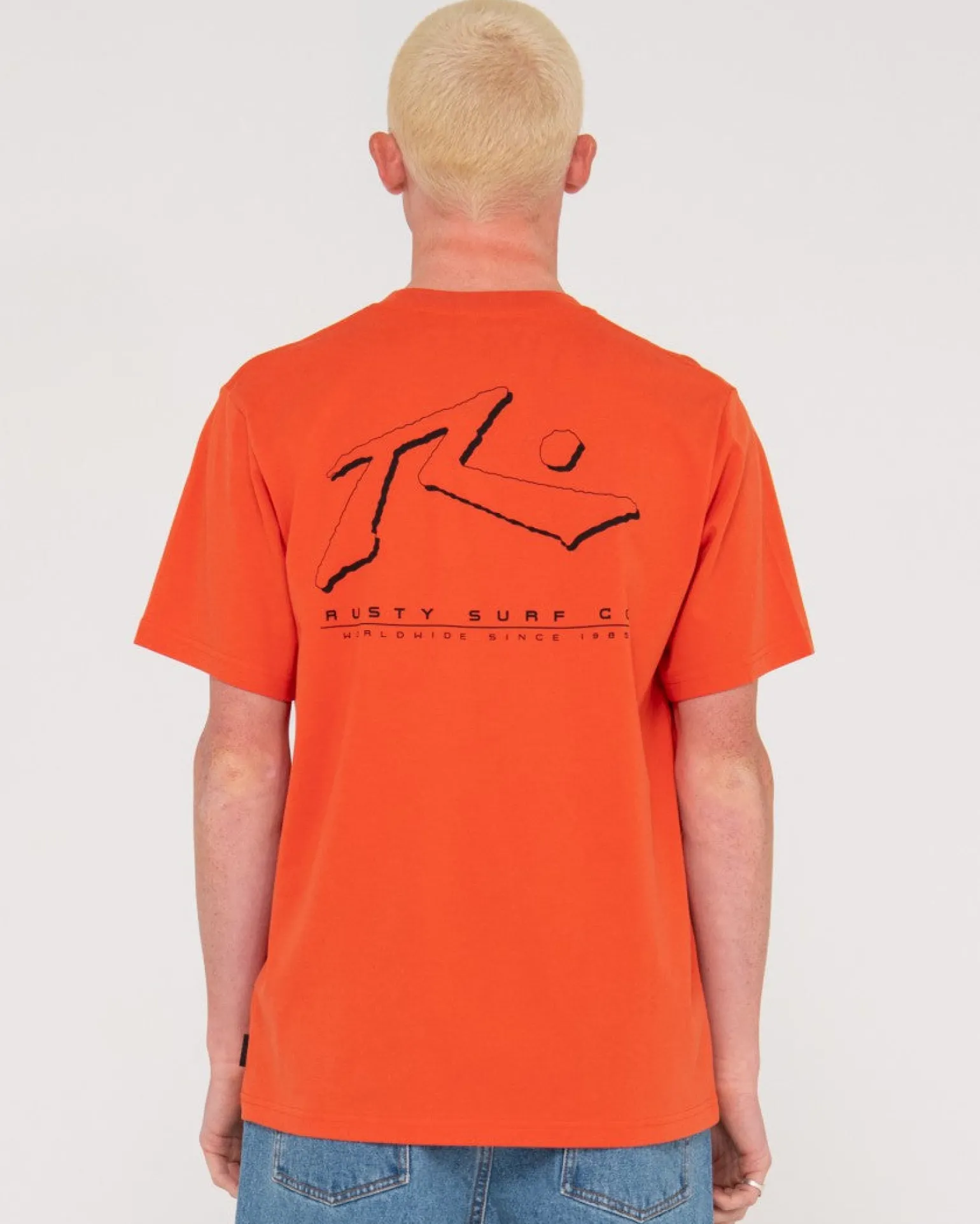 Camiseta Grafica De Manga Corta Sleds And Meds>Rusty Online