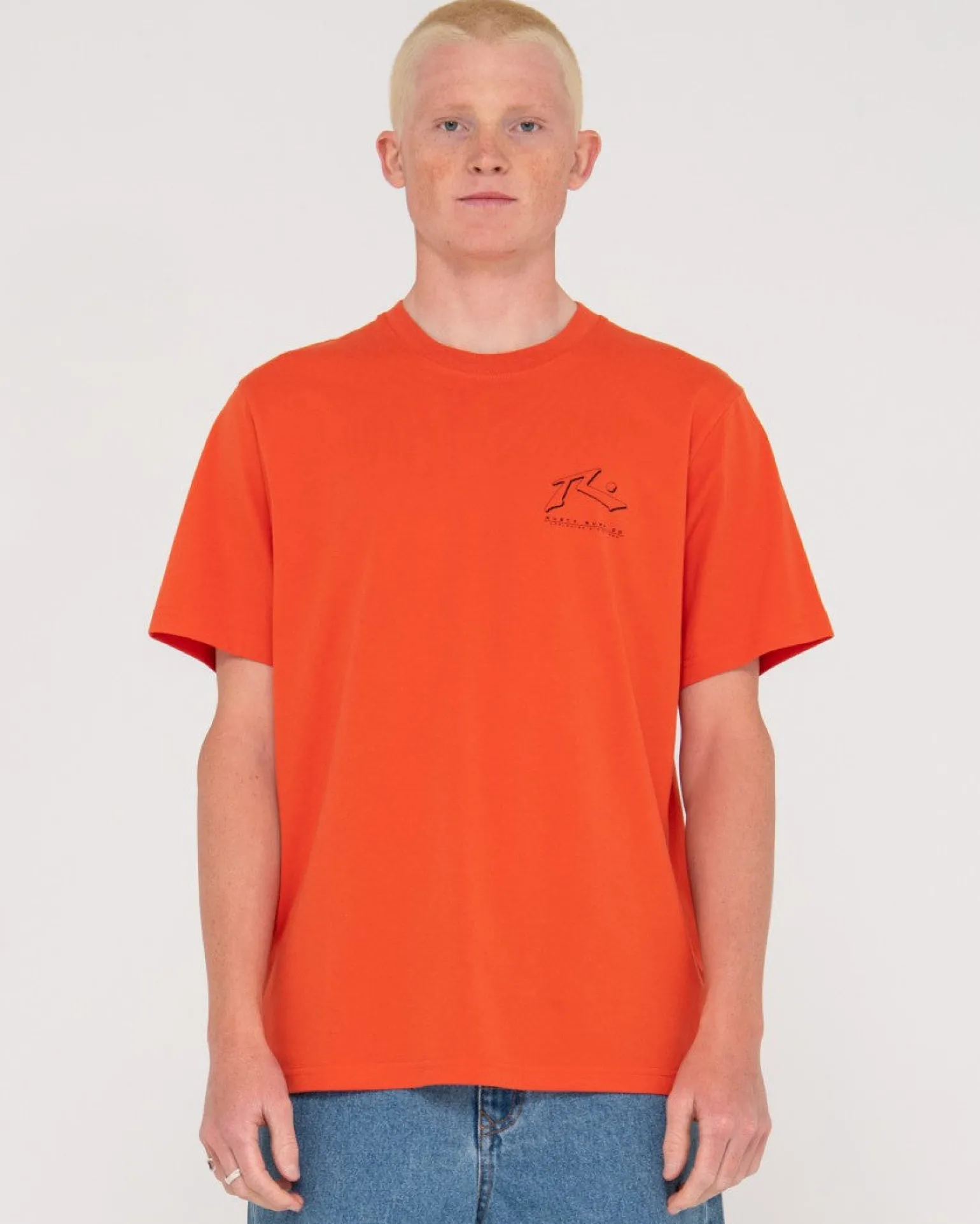 Camiseta Grafica De Manga Corta Sleds And Meds>Rusty Online