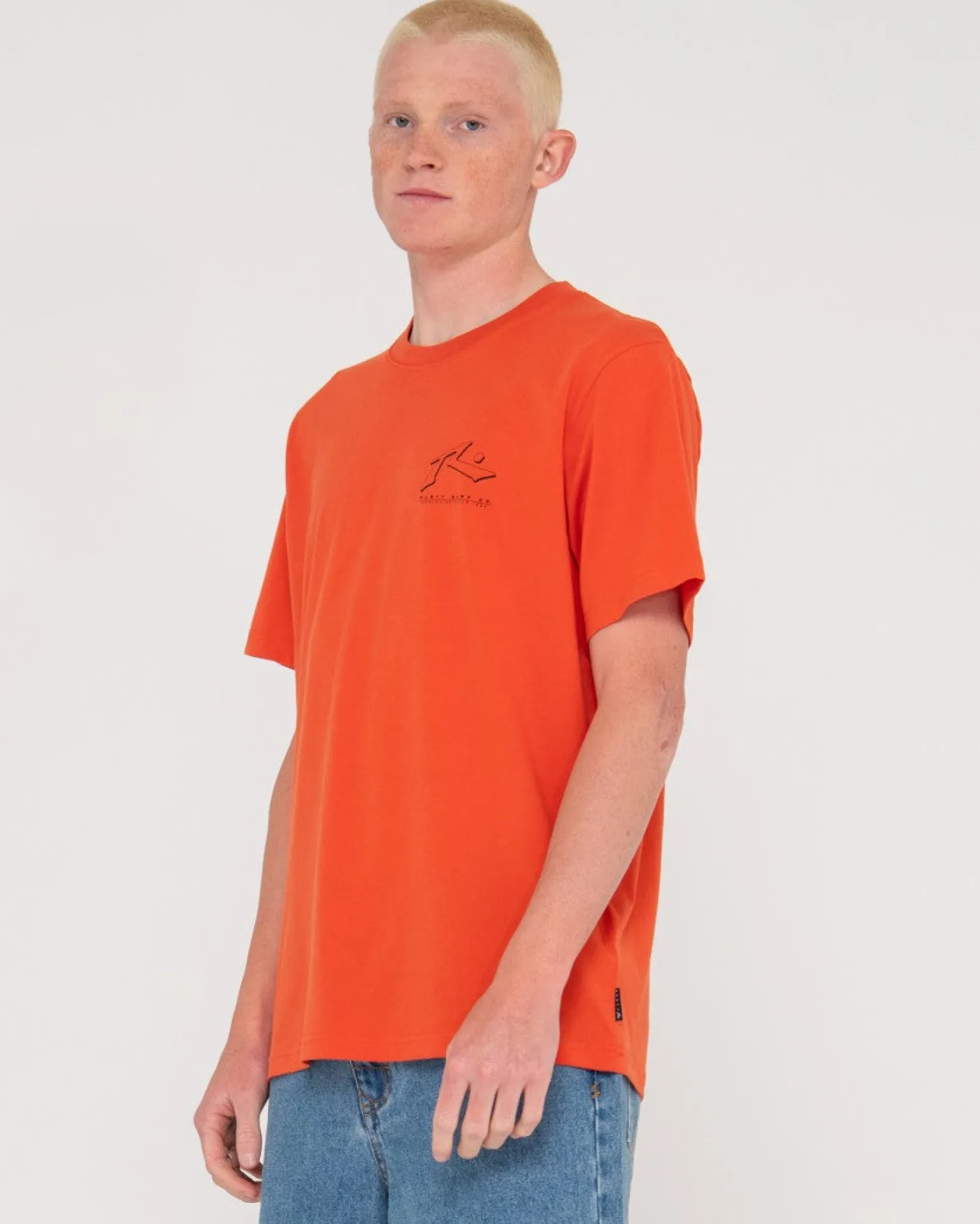 Camiseta Grafica De Manga Corta Sleds And Meds>Rusty Online