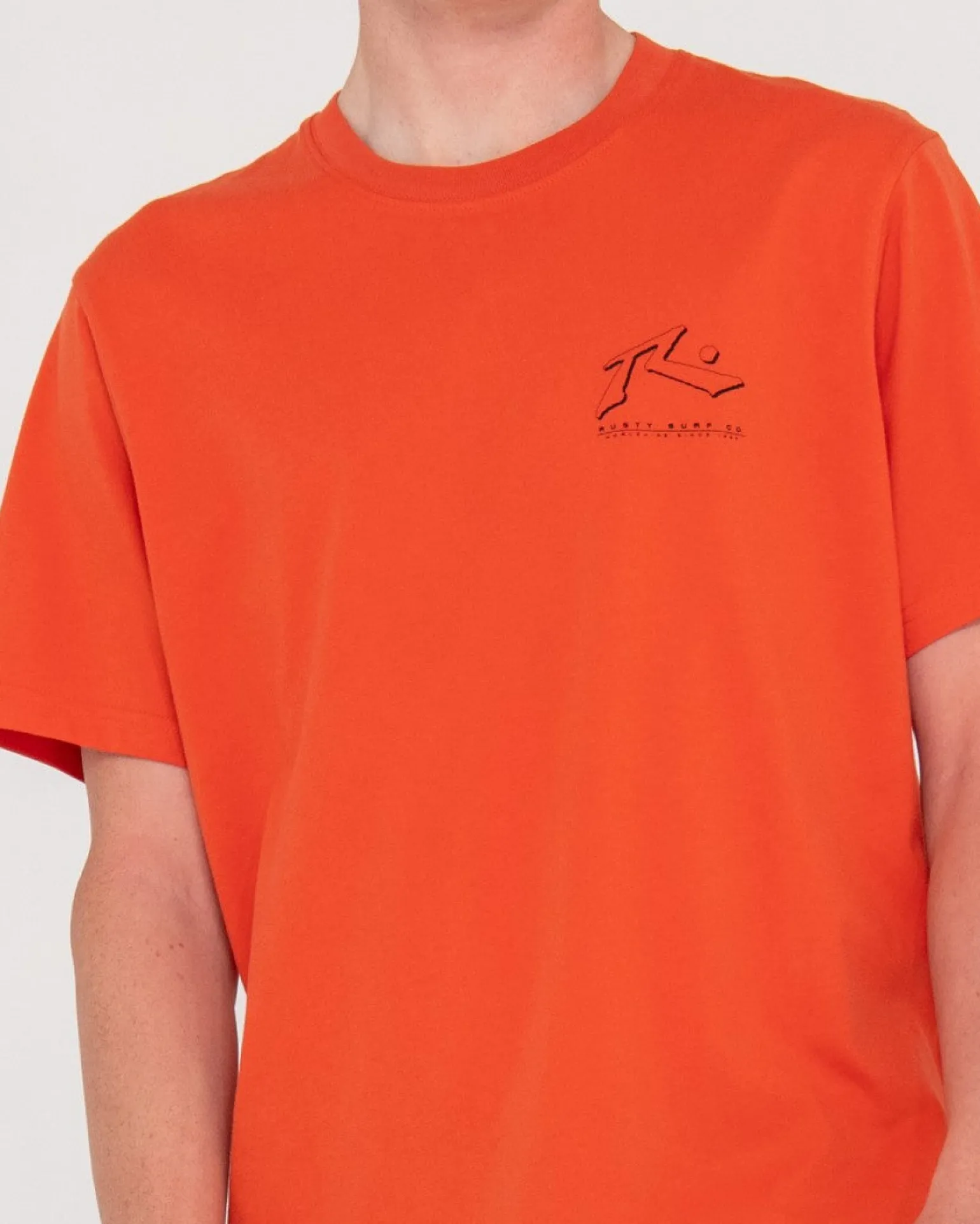 Camiseta Grafica De Manga Corta Sleds And Meds>Rusty Online