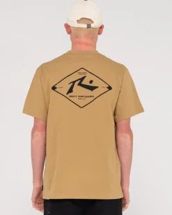 Camiseta Grafica De Manga Corta Wull Wolume>Rusty Hot