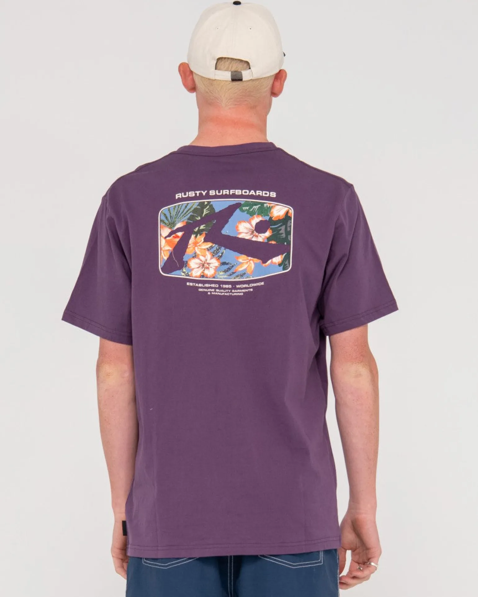 Camiseta Grafica De Manga Corta Advocate>Rusty Clearance