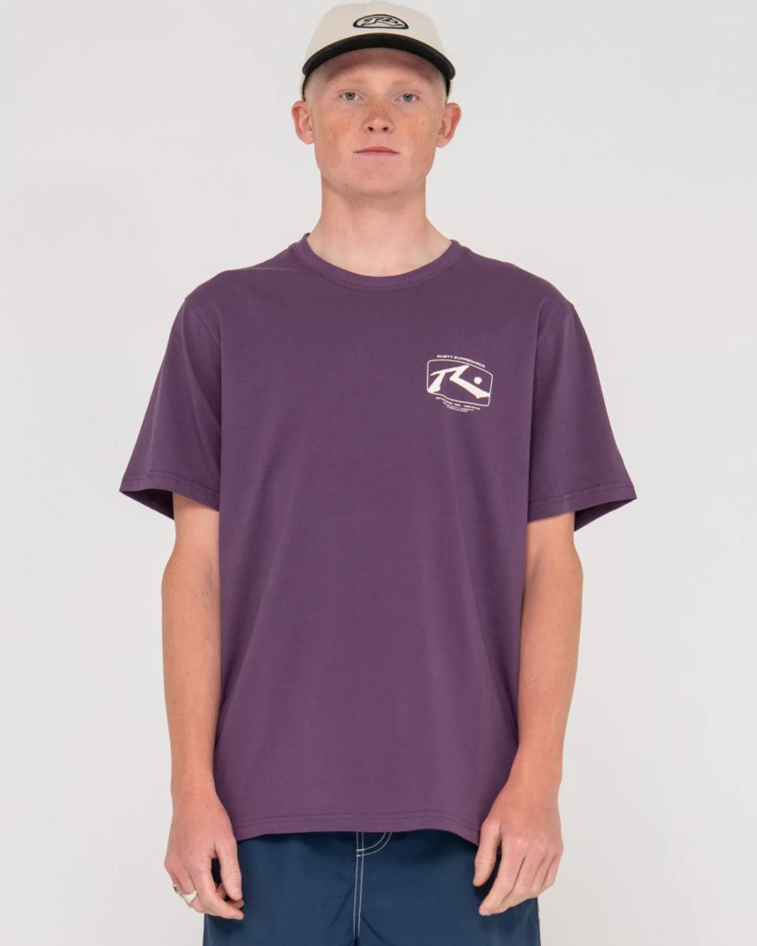 Camiseta Grafica De Manga Corta Advocate>Rusty Clearance