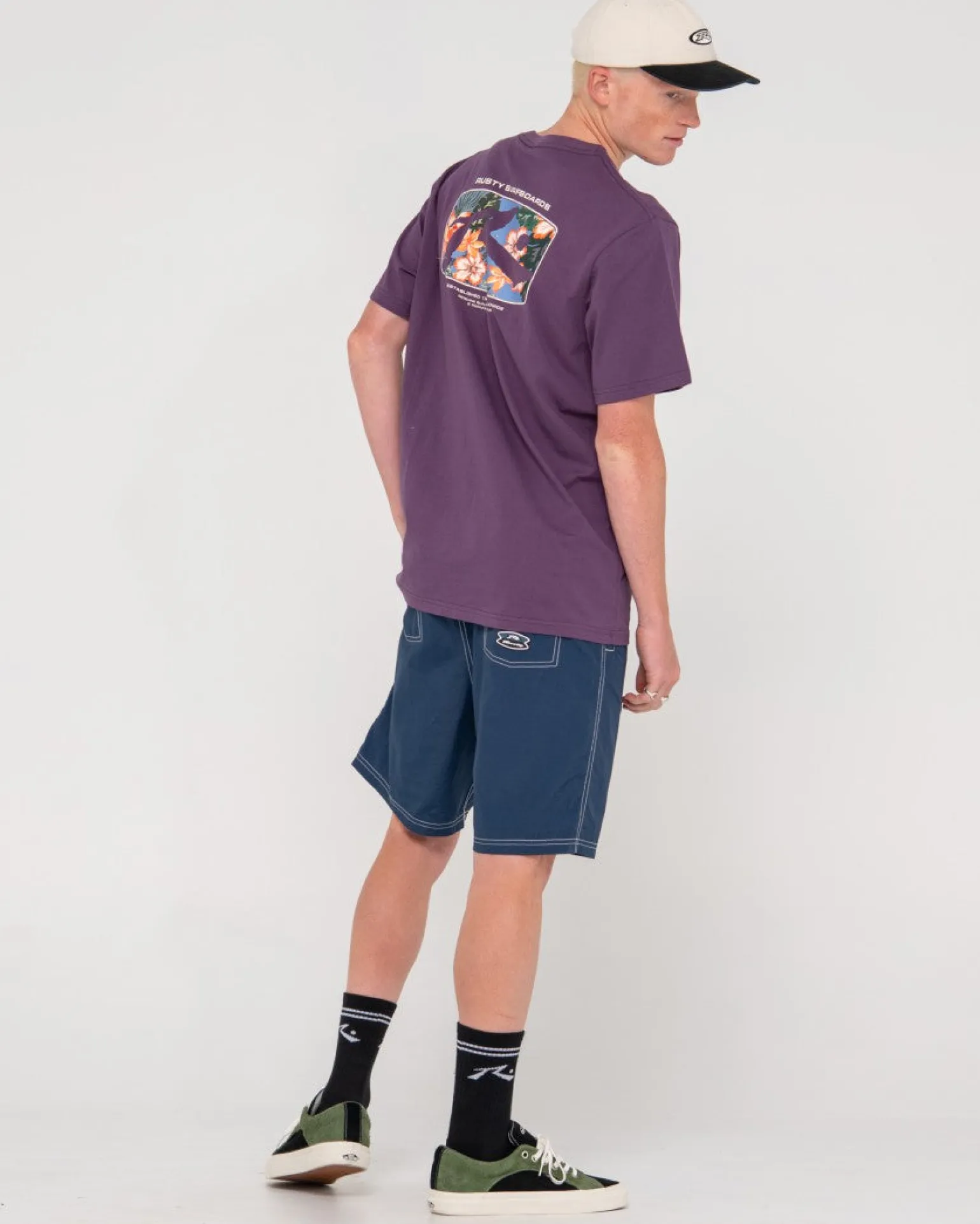 Camiseta Grafica De Manga Corta Advocate>Rusty Clearance