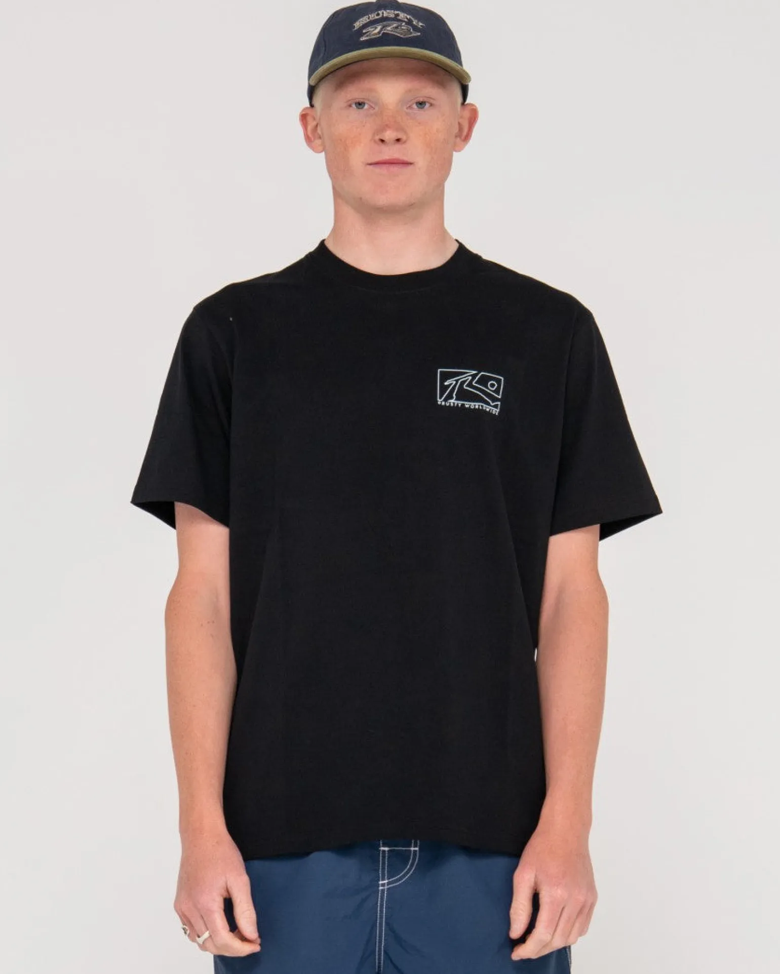 Camiseta Grafica De Manga Corta En Caja>Rusty Store