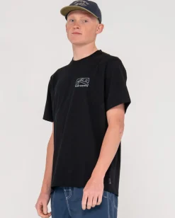Camiseta Grafica De Manga Corta En Caja><noscript><img width=