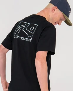 Camiseta Grafica De Manga Corta En Caja><noscript><img width=