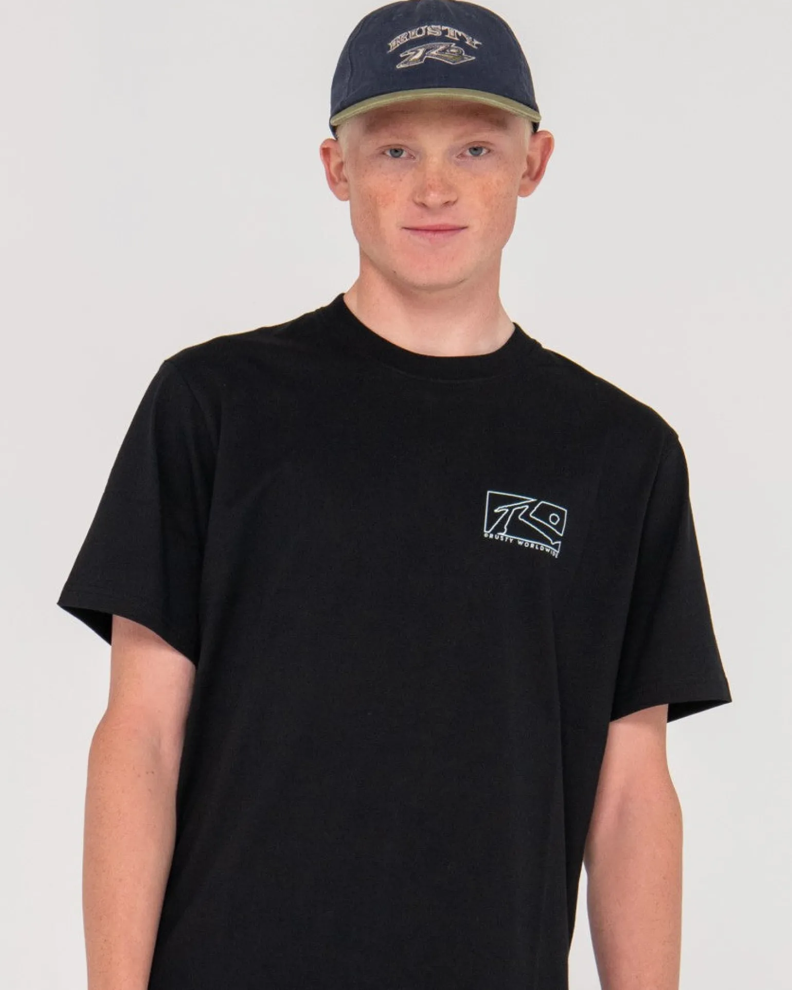 Camiseta Grafica De Manga Corta En Caja>Rusty Store