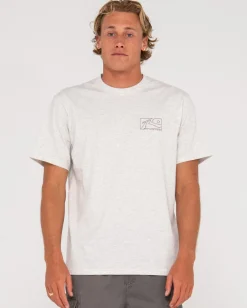 Camiseta Grafica De Manga Corta En Caja>Rusty Shop