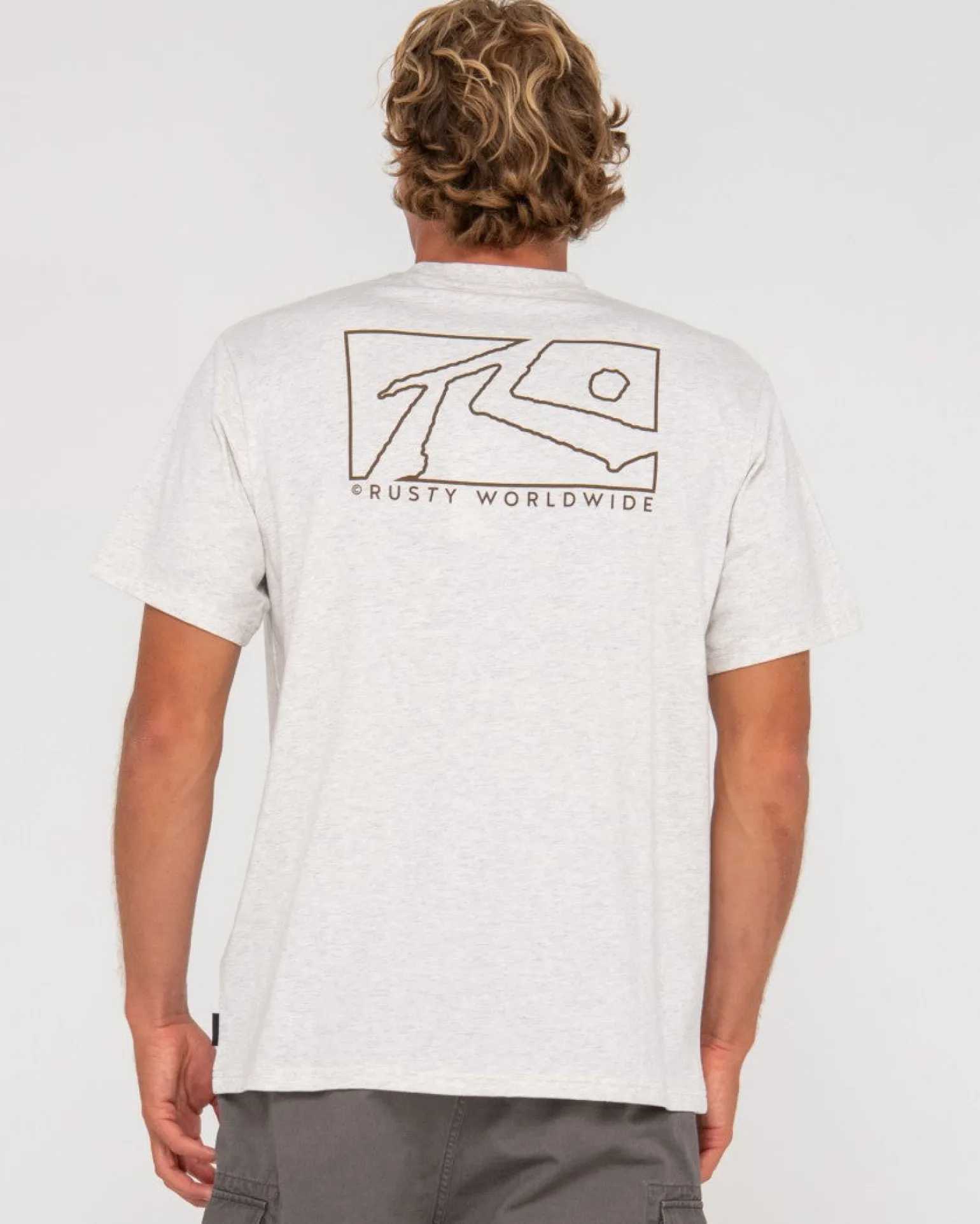 Camiseta Grafica De Manga Corta En Caja>Rusty Shop