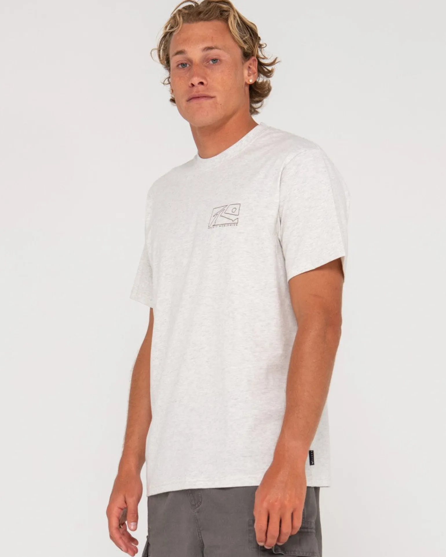 Camiseta Grafica De Manga Corta En Caja>Rusty Shop