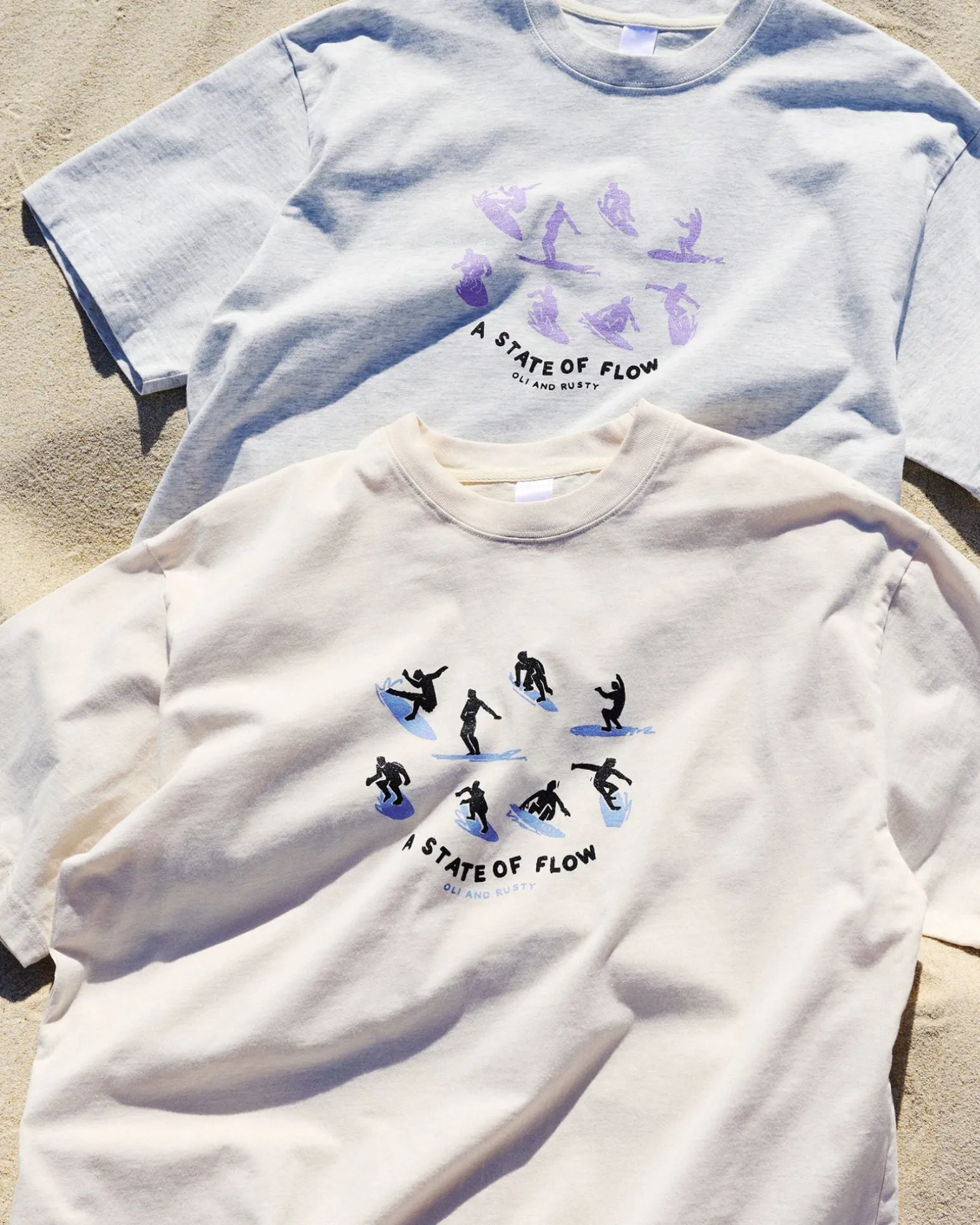 Camiseta Oli X State Of Flow>Rusty Hot