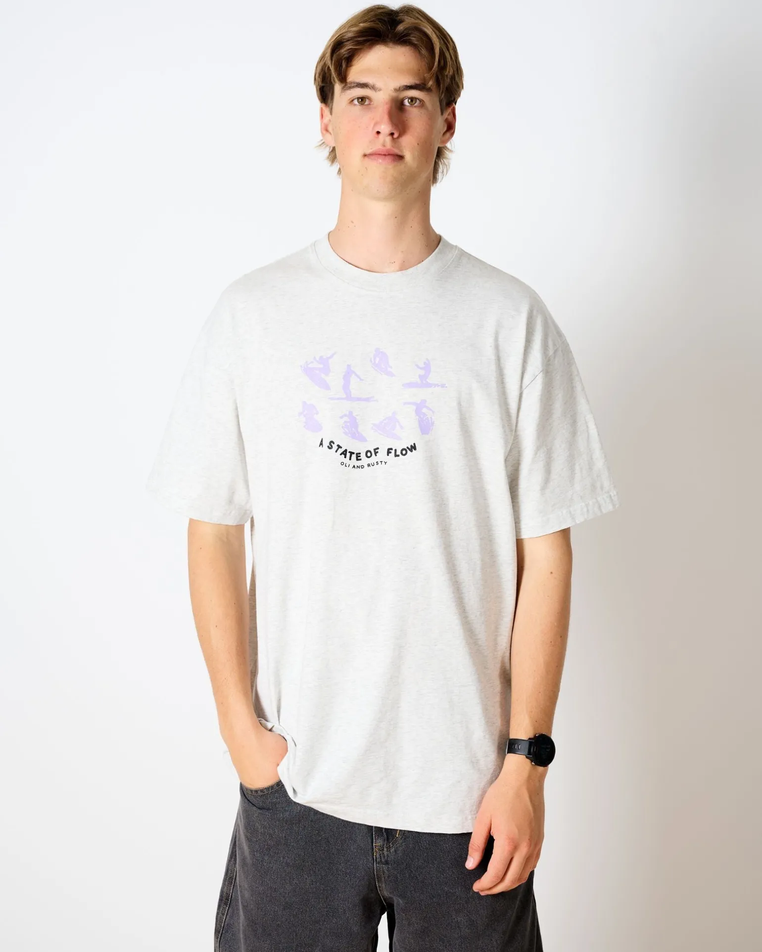 Camiseta Oli X State Of Flow>Rusty Store