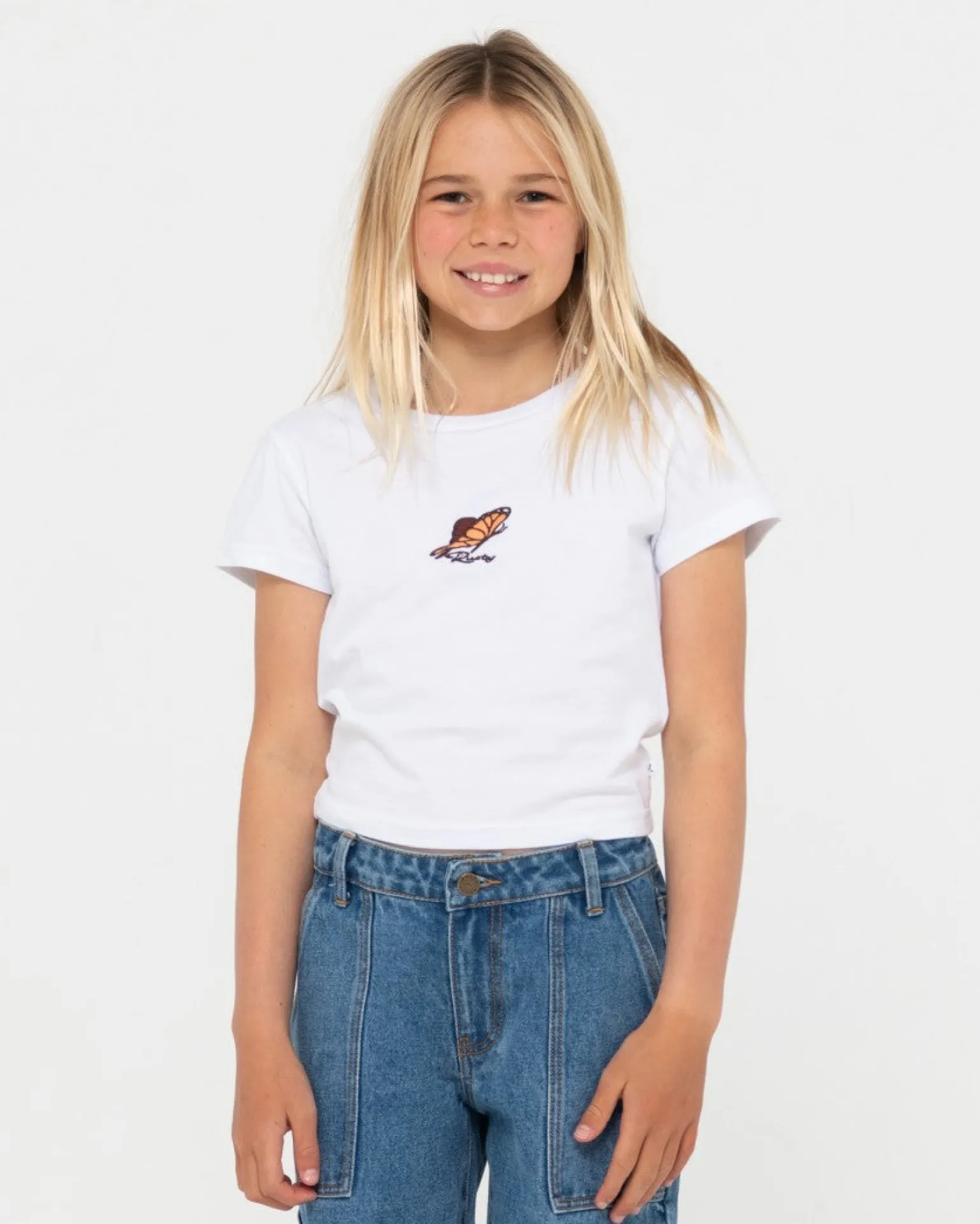 Camiseta Para Bebe Butterfly Skimmer>Rusty Clearance