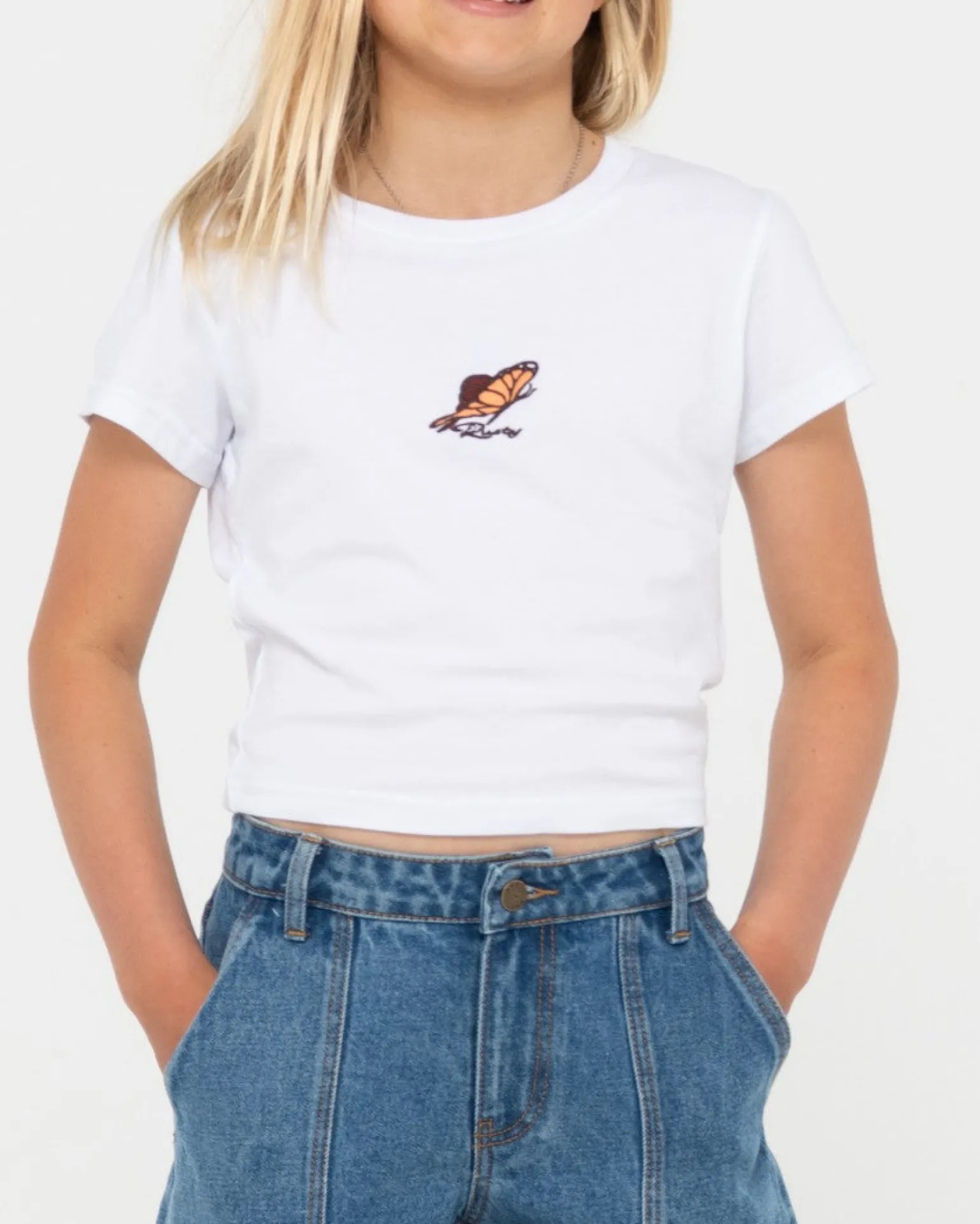 Camiseta Para Bebe Butterfly Skimmer>Rusty Clearance