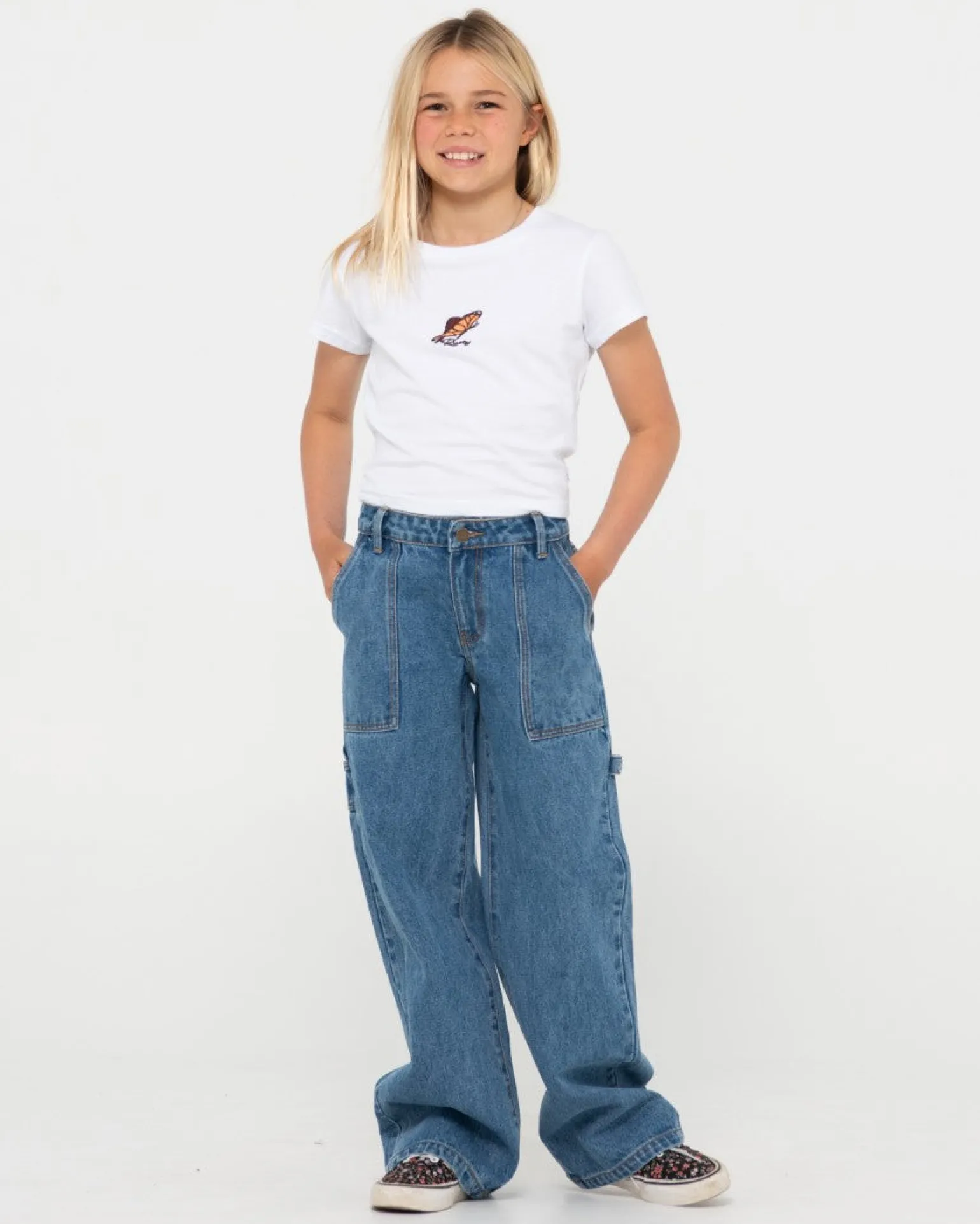 Camiseta Para Bebe Butterfly Skimmer>Rusty Clearance