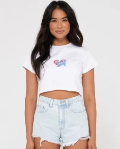 Camiseta Para Bebe Con Estampado De Rompecorazones>Rusty Best Sale