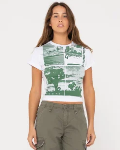 Camiseta Para Bebe Con Grafico Skimmer De Greetings>Rusty Hot