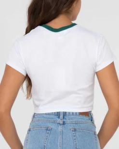 Camiseta Para Bebe Con Grafico De Manga Corta Second Chance><noscript><img width=