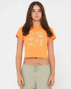 Camiseta Para Bebe Con Grafico Le Sol Skimmer><noscript><img width=