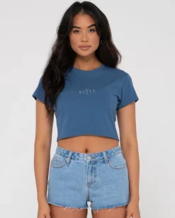 Camiseta Para Bebe De Manga Corta Sunrise>Rusty Clearance