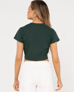 Camiseta Para Bebe De Manga Corta Line>Rusty Discount