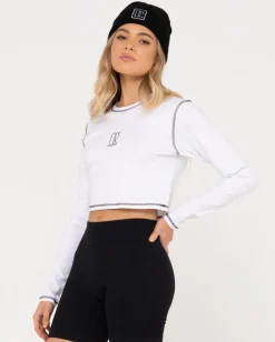 Camiseta Para Bebe De Manga Larga De Algodon Organico Fortitude><noscript><img width=