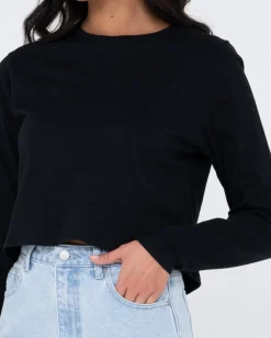 Camiseta Para Bebe De Manga Larga En Blanco><noscript><img width=