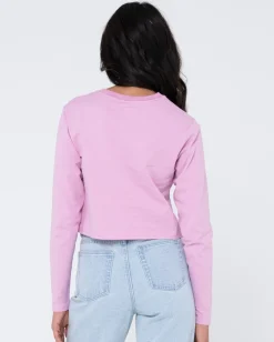 Camiseta Para Bebe De Manga Larga En Blanco>Rusty Cheap