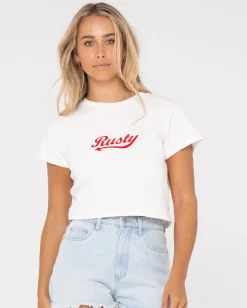 Camiseta Para Bebe Norty Con Grafico De Manga Corta>Rusty Outlet