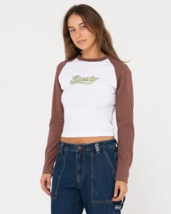 Camiseta Para Bebe Norty De Manga Larga Raglan><noscript><img width=