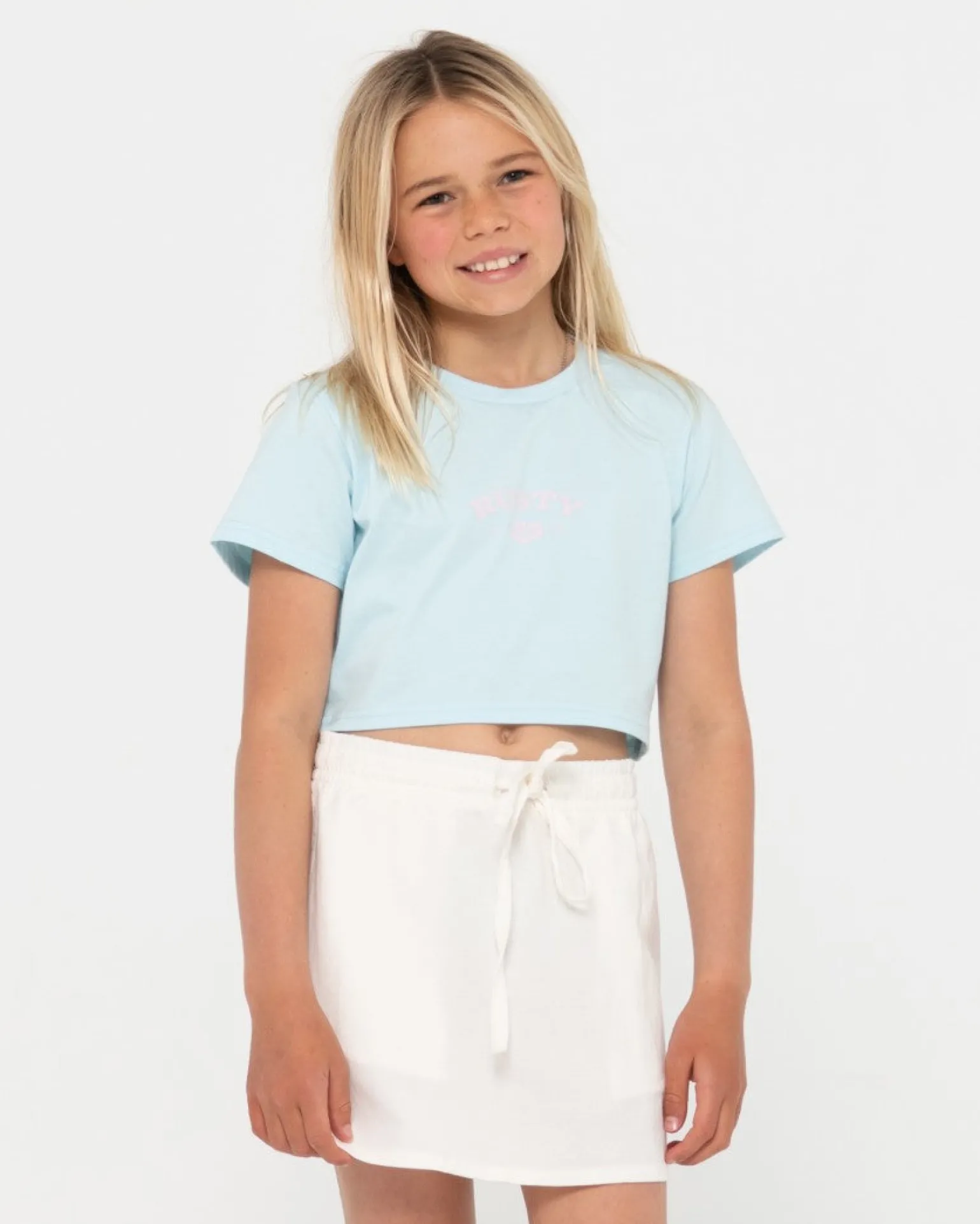 Camiseta Prospera De Manga Corta Para Bebe Ninas>Rusty Store