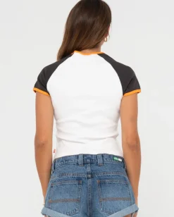 Camiseta Raglan De Canale Mojo Dojo>Rusty Best