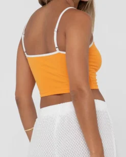 Camiseta Sin Mangas Corta En Contraste Charlie Retro><noscript><img width=
