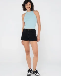 Camiseta Sin Mangas De Punto Acanalado Charis><noscript><img width=
