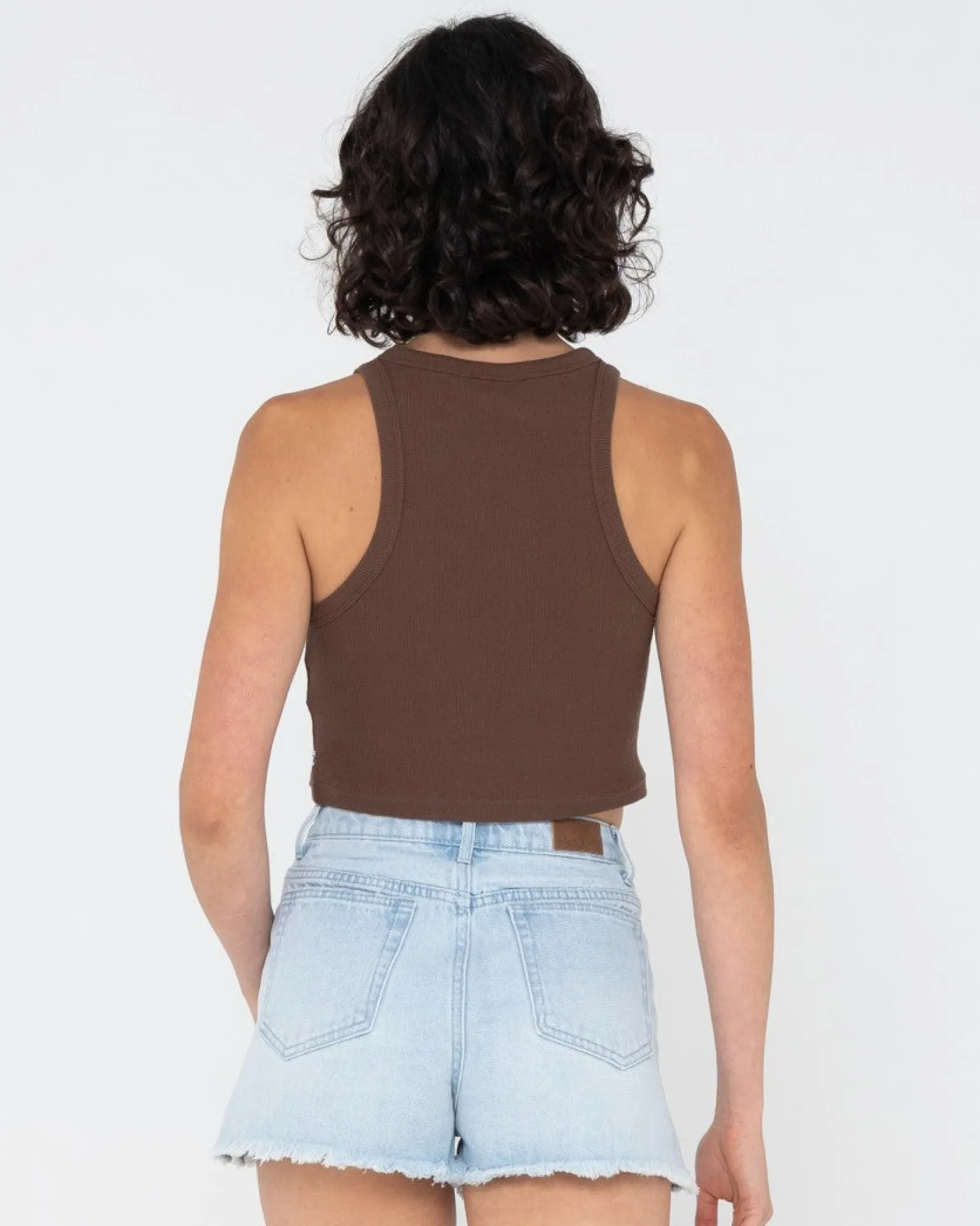 Camiseta Sin Mangas Racer En Blanco>Rusty Online