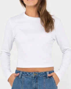 Camiseta Skimmer De Manga Larga De Blanks><noscript><img width=