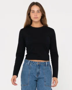 Camiseta Skimmer De Manga Larga De Blanks>Rusty Clearance