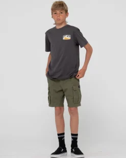 Camper Pantalon Corto Cargo Elastico Nino><noscript><img width=