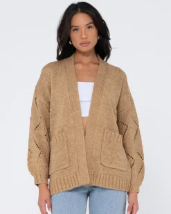 Cardigan De Punto De Ajuste Relajado Rossie><noscript><img width=