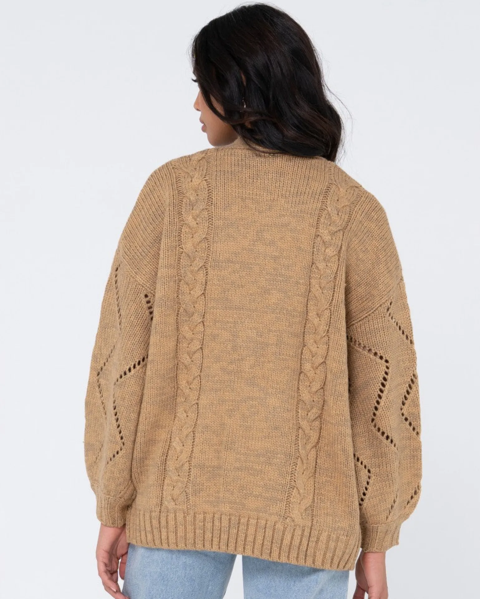 Cardigan De Punto De Ajuste Relajado Rossie>Rusty Fashion