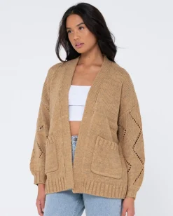 Cardigan De Punto De Ajuste Relajado Rossie><noscript><img width=