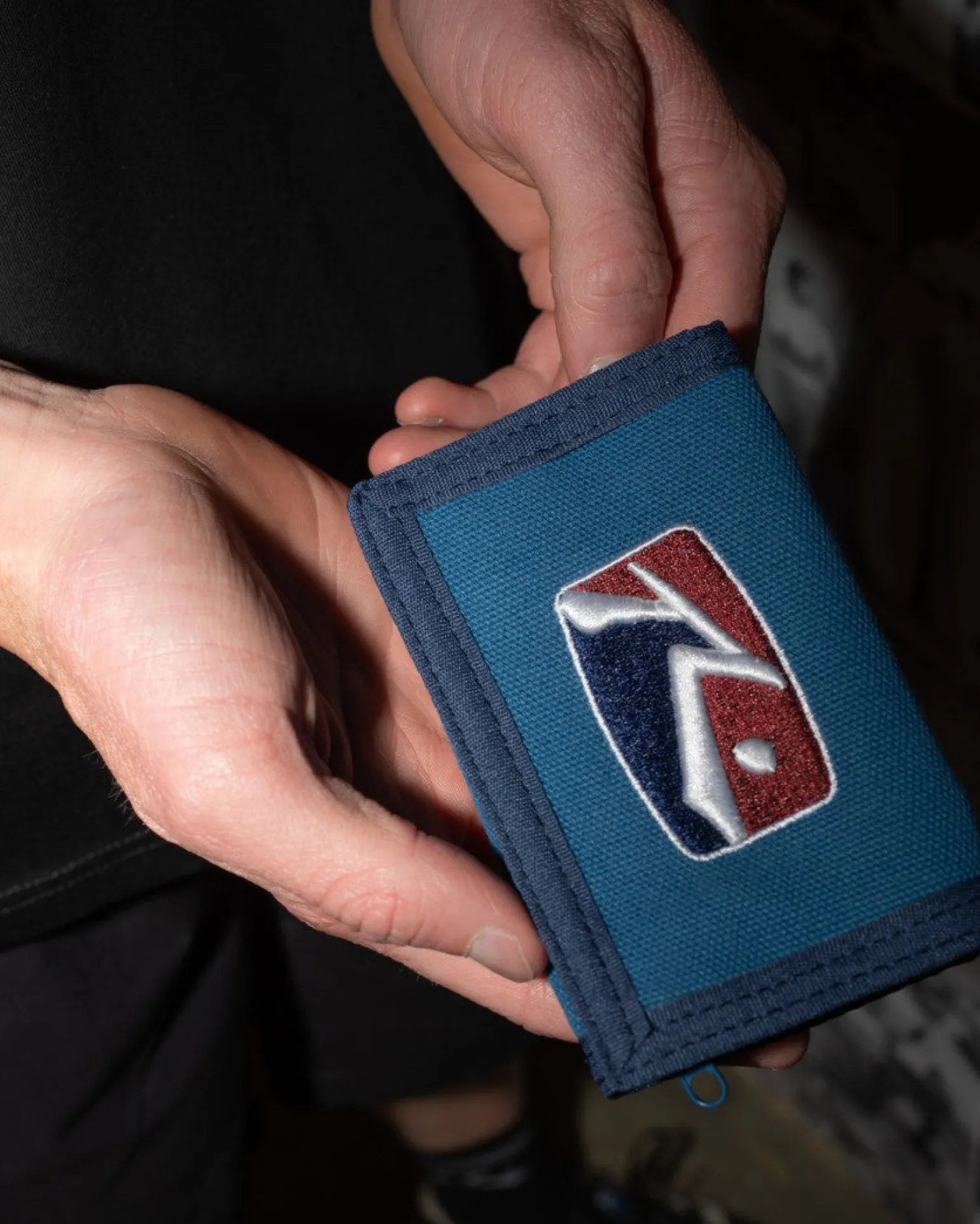 Cartera Con Velcro Bordado Y Empalme>Rusty Cheap
