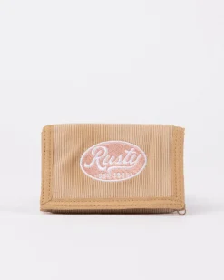 Cartera De Cordon Bordada De Tres Pliegues Pit Stop>Rusty Discount