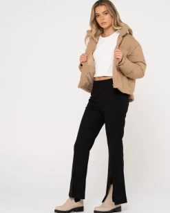 Chaqueta Acolchada Con Textura Soleil><noscript><img width=