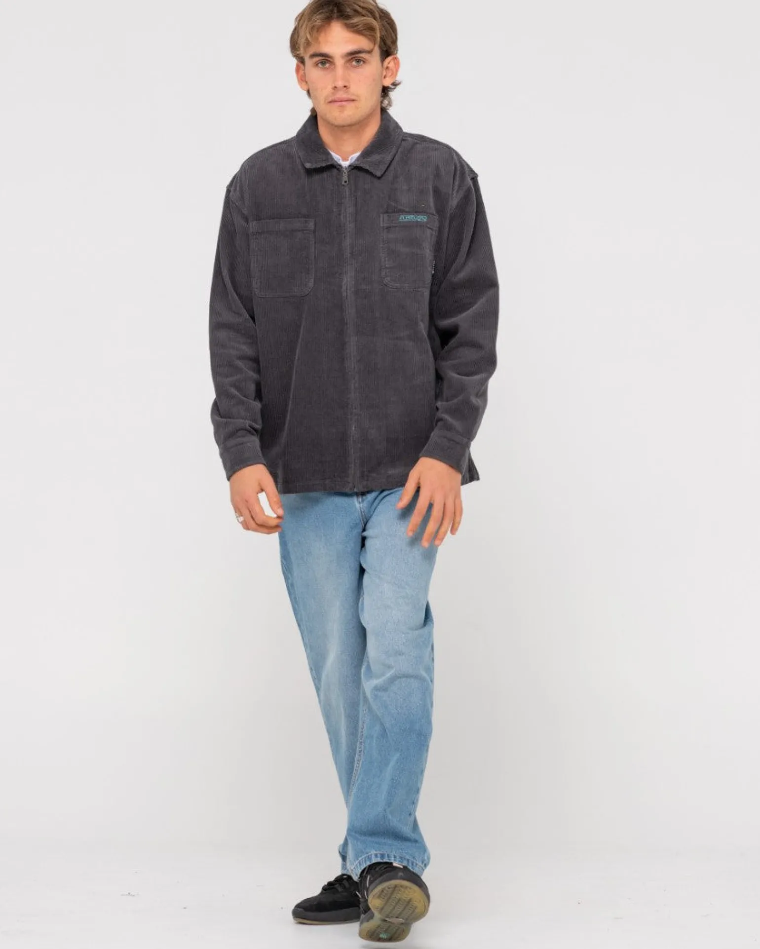 Chaqueta Con Cremallera De Pana V8 Coup>Rusty Hot