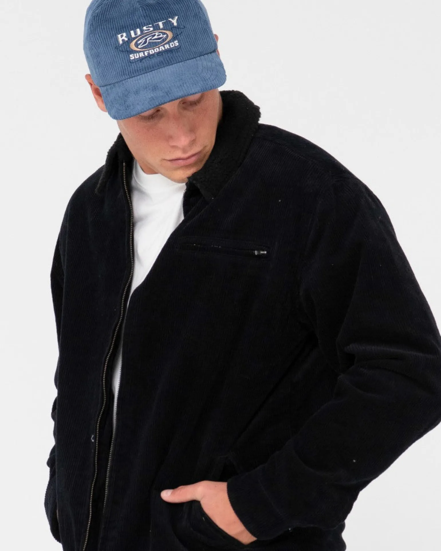 Chaqueta Coup De Pana Con Cremallera>Rusty New